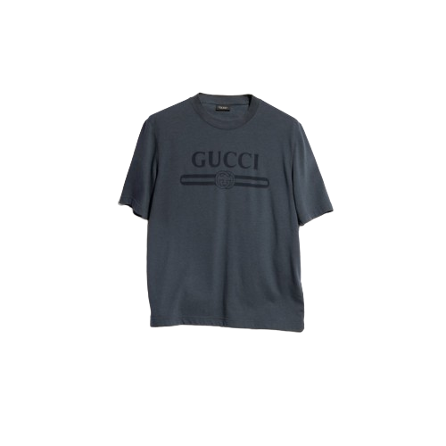 구찌 Cotton jersey devoré detail 반팔 티셔츠