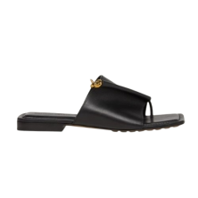 보테가베네타 Leather Knot Flat 샌들