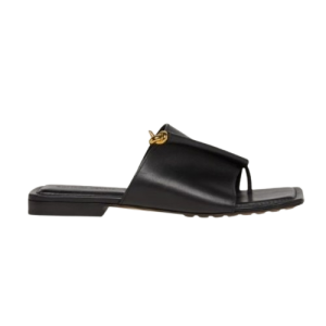 보테가베네타 Leather Knot Flat 샌들