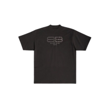 발렌시아가 BB Paris Strass 반팔 티셔츠